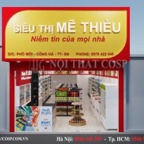 Thiết kế nội thất tạp hóa Mễ Thiều - Bắc Ninh